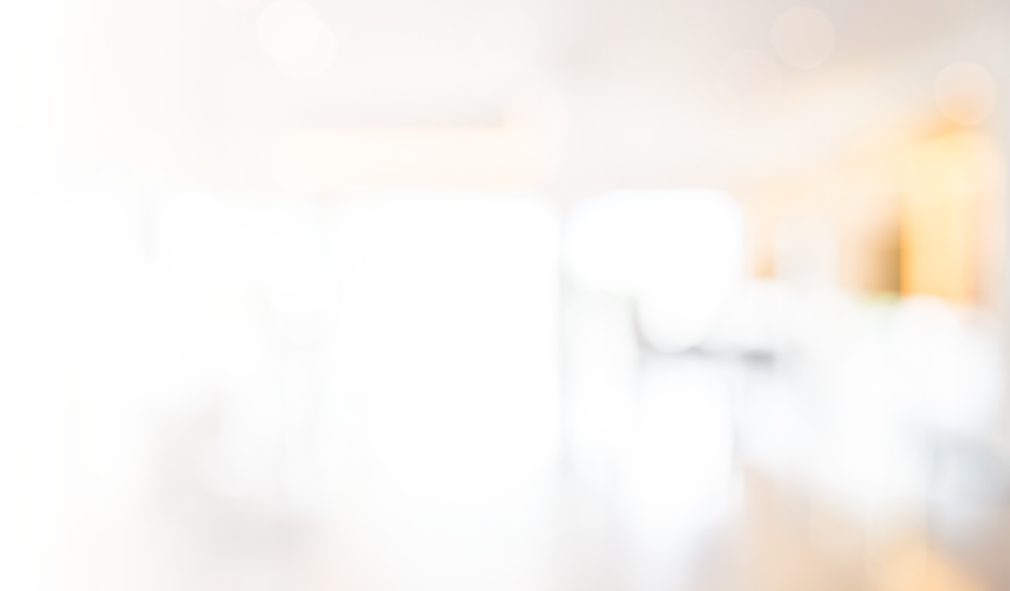 Bright, blurred indoor background with soft white and yellow light, indistinct shapes, and out-of-focus objects creates an airy and spacious atmosphere—an ideal setting for a state-of-the-art proteomics platform.